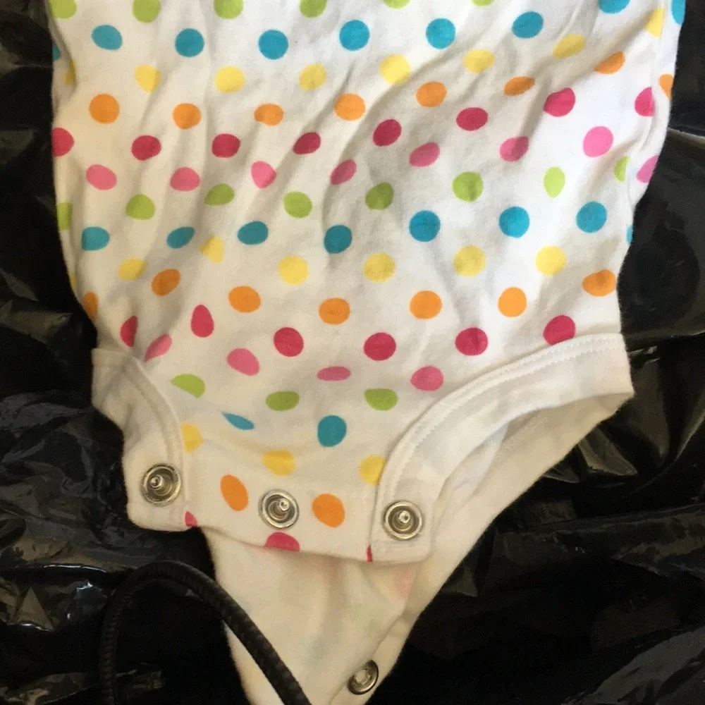 Carters 3 month polka dot one piece